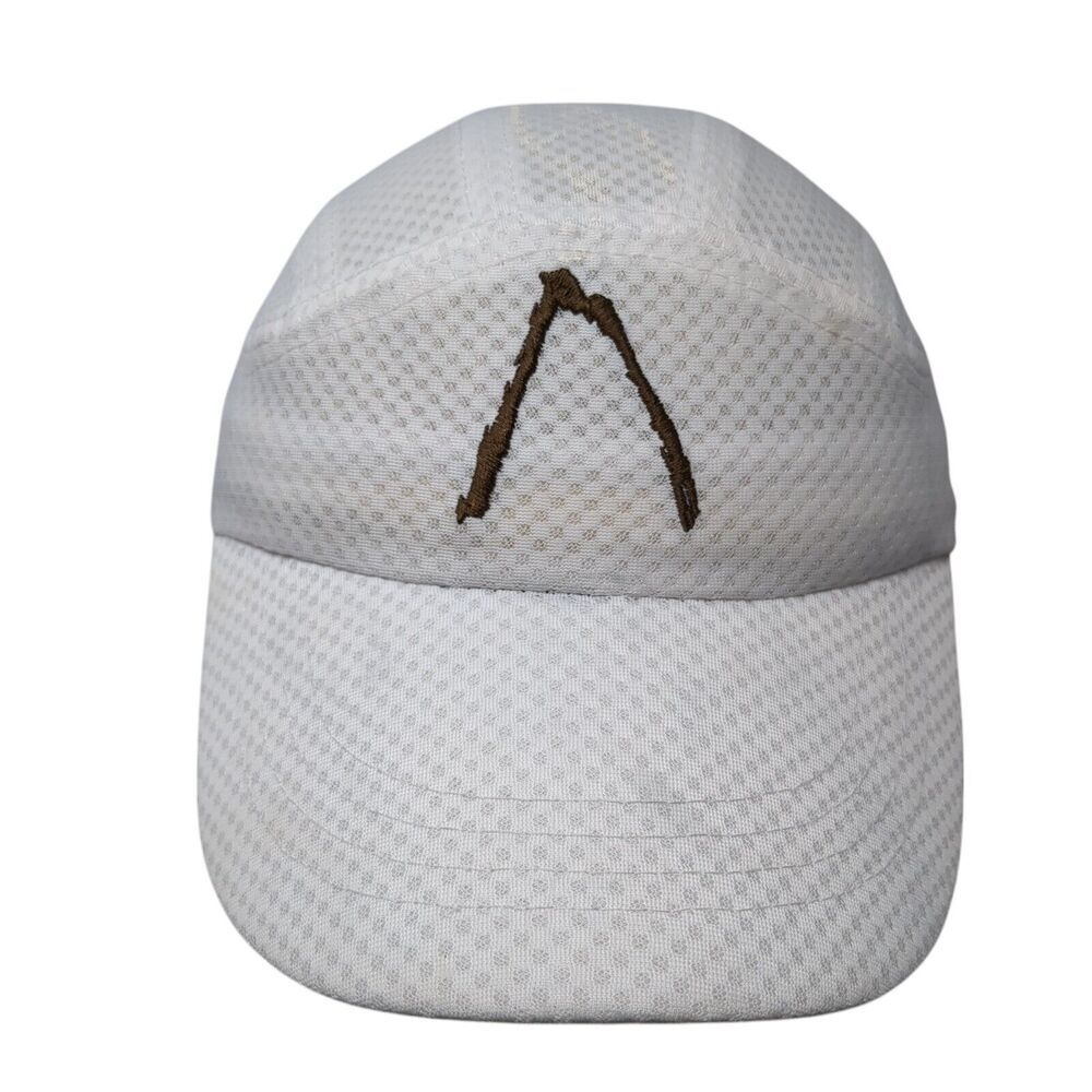 The Athlete's Foot Strapback Hat White One Size Adjustable Bay Six